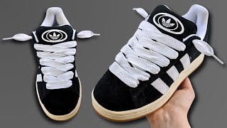 HOW TO LACE ADIDAS CAMPUS 00s BEST WAY [upl. by Yoj902]