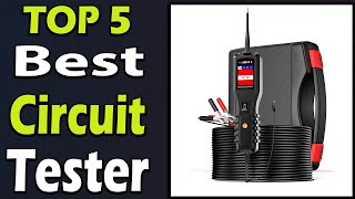 TOP 5 Best Circuit Tester Review 2024 [upl. by Mara]