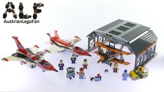 Lego City 60103 Airport Air Show  Lego Speed Build Review [upl. by Mountford]