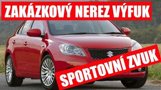 Suzuki Kizashi 24 4x4 CVT  zakázkový nerez výfuk DCarcz [upl. by Charline]