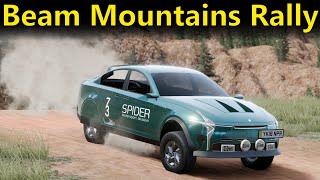 BeamNG Beam Mountains Rally Stage 2 [upl. by Ramilahs]