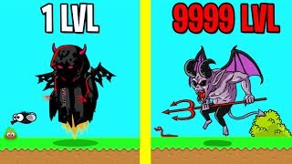 FlyOrDieio ALL BOSSES DEMONIC ANGEL BOSS [upl. by Retsevlys]