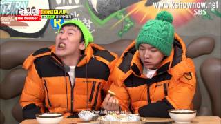 Lee kwangsoo eating hot potatoes [upl. by Irolam]