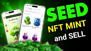 seed airdrop update  how to mint seed bird NFT and sell to the market [upl. by Dawkins]