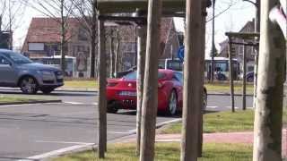 One day in KnokkeHeist 599 GTB 458 Italia 991 Carrera  1080p HD [upl. by Anileuqcaj]