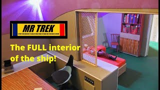 My INSANE Starship Enterprise model EVERY ROOM EVERY DECK [upl. by Leinnad207]