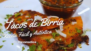 Cómo Hacer Tacos de Birria Fáciles y Rápidos  havanadice [upl. by Boggers]