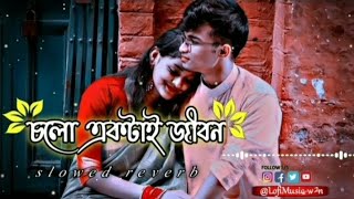 TumiAmariHobe Lofi 💕😍চলো একটাই জীবন Manush jeetslowed reverbBangla romantic song [upl. by Tristas]