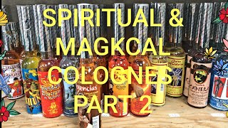 Spiritual Hoodoo Brujeria Colognes Perfumes amp Waters 2 Florida Water amp Kananga [upl. by Carolann375]