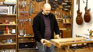 Tutorial  Ep 1  How To Build a Luthiers Workbench  The design and intent [upl. by Eillom132]