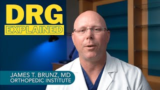 Orthopedic surgeon Dr James Brunz discusses dorsal root ganglion stimulation DRGS [upl. by Nadler]