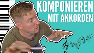 Wie Du mit Akkorden auf dem Klavier komponierst Stufenmethode [upl. by Giffard]