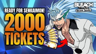 2000 Ticket Summons Bleach Brave Souls [upl. by Bowra]