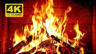 🔥 Cozy Fireplace 4K 12 HOURS Fireplace with Crackling Fire Sounds Crackling Fireplace 4K [upl. by Onailime]