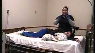 RT Chest Physiotherapy Demonstration [upl. by Atnuhs]