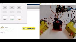 150 PROJECT OVERVIEW L298N Motor control using Arduino with Matlab GUI [upl. by Enilrad958]