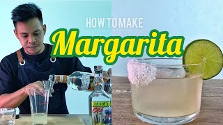 How to Make a Classic Margarita  Pinoy Bartender  John n Drinks [upl. by Ennagem]