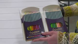 Cezanne Watercolor Pencils Set of 24  Visual Commerce [upl. by Giff569]