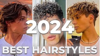 9 BEST Mens Hairstyles In 2024 [upl. by Eceertal]