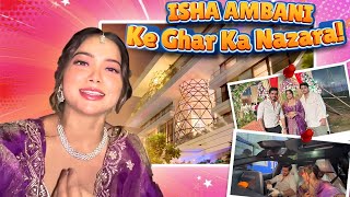 Isha Ambani Ke Ghar Ka Nazara🤩  ManishaRaniComedy [upl. by Ahseuqram]