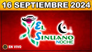 Resultado SINUANO NOCHE LUNES 16 de septiembre de 2024 chance sinuanonoche [upl. by Guillema305]