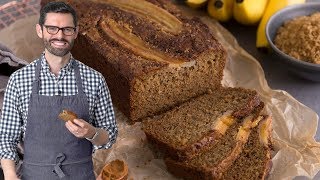 Moist Banana Bread Recipe [upl. by Cire]