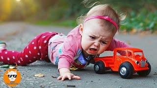 Oh my God Funniest and Cutest Baby Crying At Home  Funny Baby Videos  Just Funniest [upl. by Stephen]