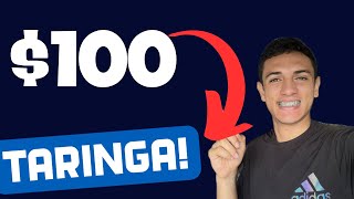 Ganate 100 con TARINGA Como ganar dinero por INTERNET [upl. by Eisset605]