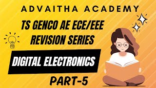 TS GENCO AE ECE EEE  Digital Electronics IES PYQs Part 5  Advaitha Academy [upl. by Ylus]