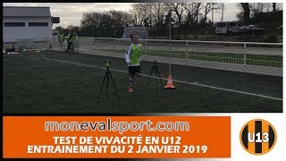 ⚽️ U12  Test de vivacité ⚽️ [upl. by Antoinetta436]