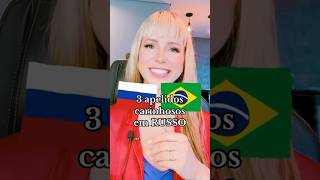 🇧🇷🇷🇺3 apelidos carinhosos em russo russia apelidocarinhoso amor foryou brasil linguarussa [upl. by Ecirtac]