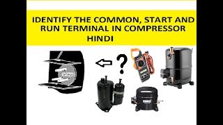 Identify CSR terminals on a compressor  HINDI [upl. by Yarased]