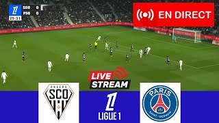 🔴EN DIRECT PSG contre Angers SCO  Ligue 1 202425  Match en direct aujourdhui [upl. by Ellehciram]