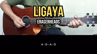 Ligaya  Eraserheads  Guitar Tutorial [upl. by Arun658]