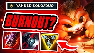 Burnout Season 14 Gnar Ranked Gameplay League of Legends [upl. by Enyrhtac]