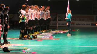 U19 WM Hamburg Die Nationalhymne vor dem Spiel gegen Kanada [upl. by Lozano]