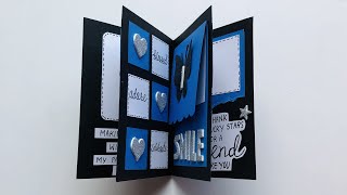 DIY Scrapbook for Best FriendHow to Make ScrapbookArtCraftByTulsi [upl. by Wetzel]