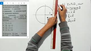 MOVIMIENTO CIRCUNFERENCIAL MCU Y MCUV  CEPREUNI  Problema 2 [upl. by Nilad]