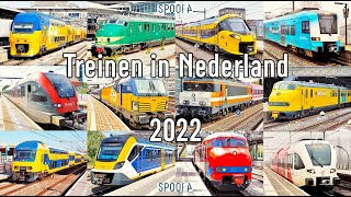 Treinen in Nederland 2022  Trains in the Netherlands 2022 [upl. by Hennessey]