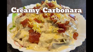 Creamy Carbonara Recipe  How to Cook the Best Carbonara  Noche Buena Ideas [upl. by Ajat]