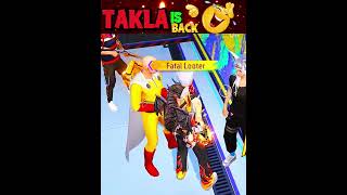 Takla aur Raju 😂 free fire funny moments shorts freefire deepakrds funny [upl. by Bradski182]