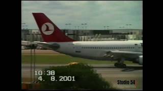 Heathrow plane Spotting 4 8 2001 [upl. by Nivrem]