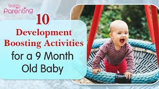 10 Development Boosting Activities for a 9MonthOld Baby [upl. by Rayner]