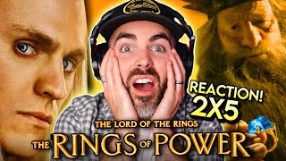 The Rings of Power Season 2 Episode 5 REACTION  The Lord of the Rings “Halls of Stone” [upl. by Aihsoek]