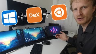 Linux on Samsung DeX on Windows  Why not use all 3 at the same time [upl. by Amolap]