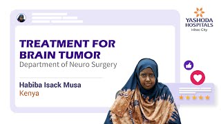 Treatment for Brain Tumor Medulloblastoma  Yashoda Hospitals Hyderabad [upl. by Ylehsa]