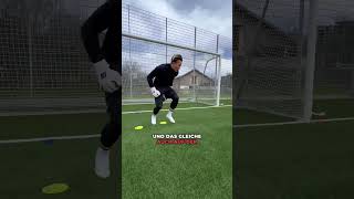 Macht Das wenn ihr alleine am trainieren seid als Torwart🔥 TEIL 2 fußball gripmode [upl. by Gneh748]