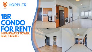 1BR Condo For Rent in Fairways Tower BGC Taguig [upl. by Matazzoni]