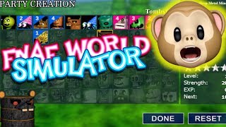 ITS A FULL GAME NOW  FNAF World Simulator [upl. by Su]