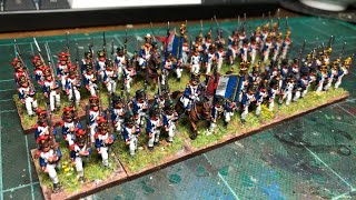 28th French Line Regiment Waterloo 18mm AB Napoleonic [upl. by Okoyk]